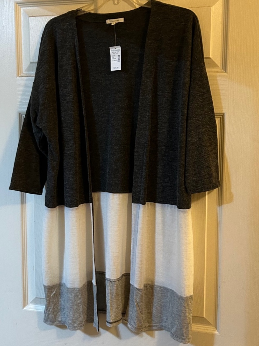 Colorblock Cardigan